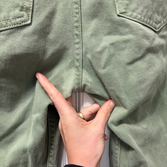 Rudy Jude Utility Jeans Size 1 in Green Bean - Picture 5 of 9